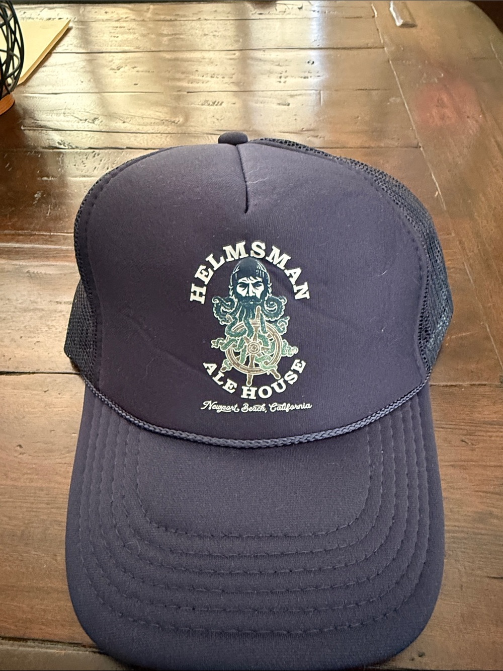 Navy Trucker Hat